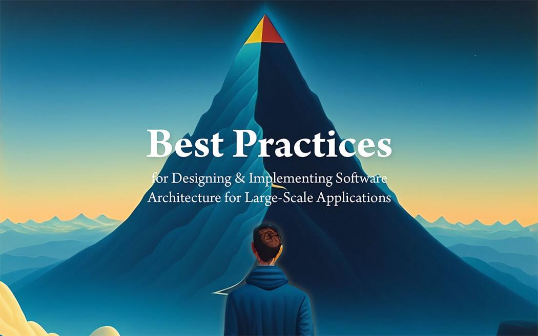 Best Practices for Designing & Implementing Software Architecture for Large-Scale Applications