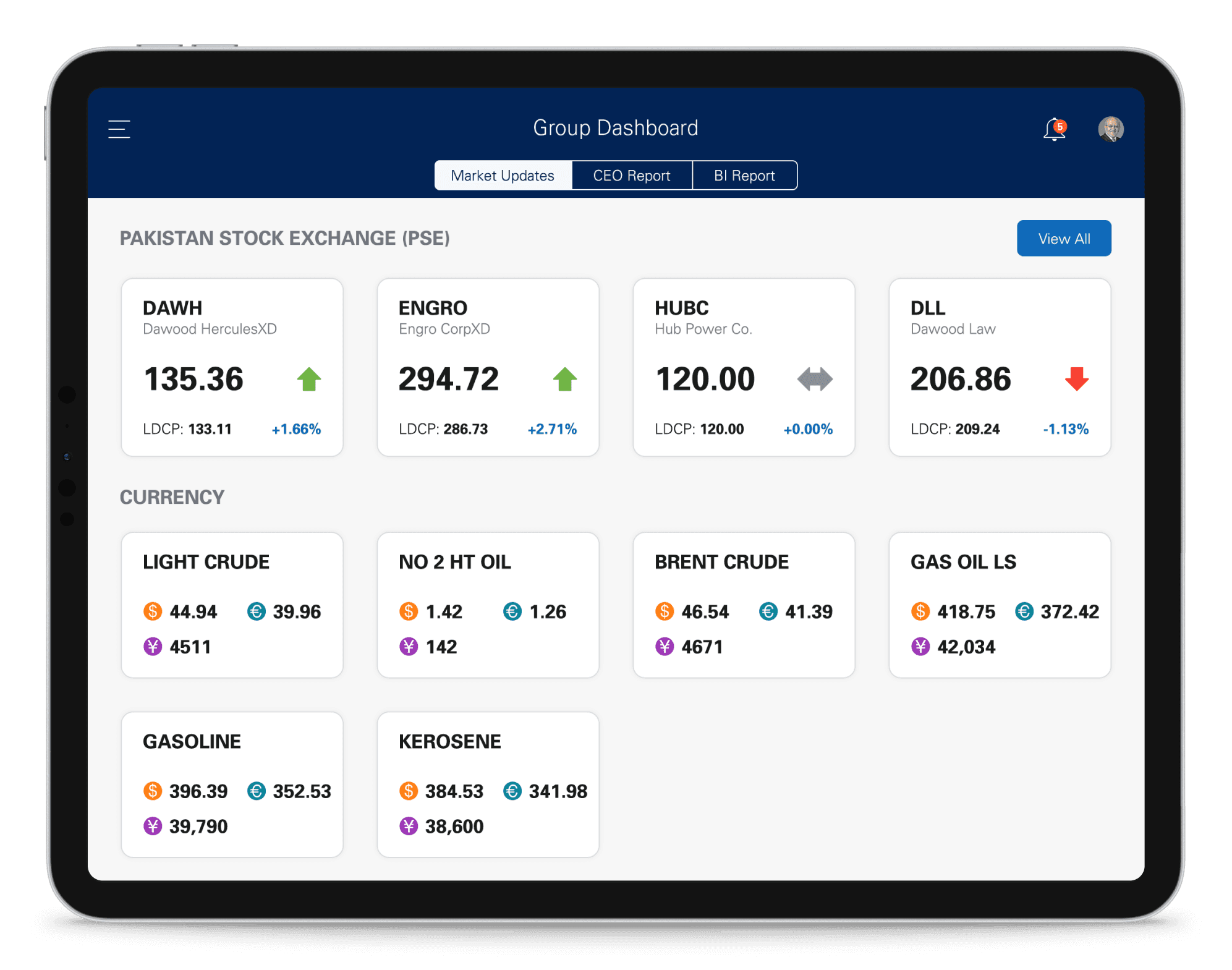 Transformative Custom BI App