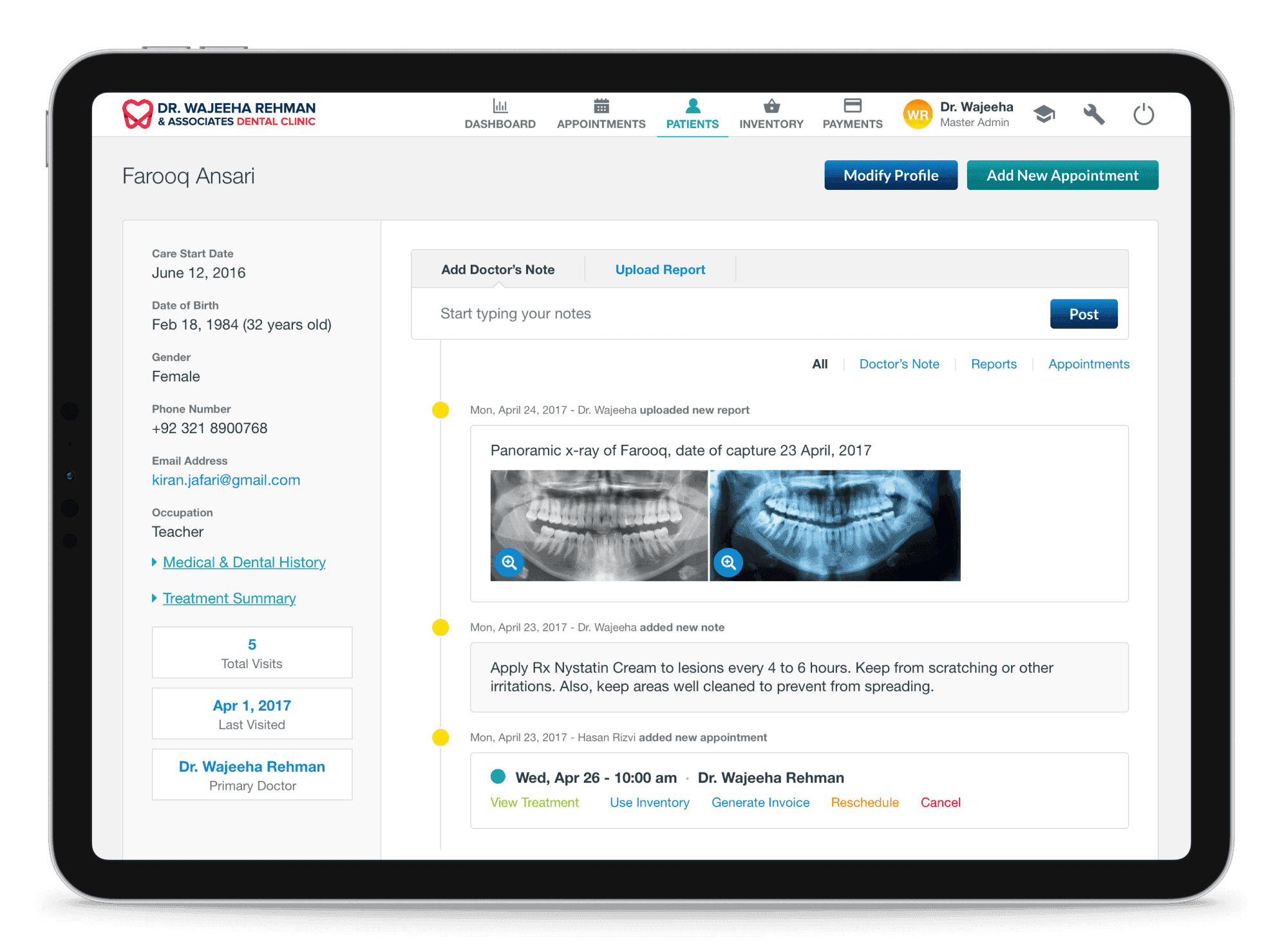 Dental Practice Management