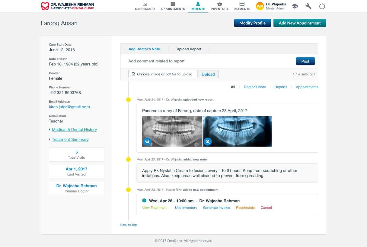 Dental Practice Management