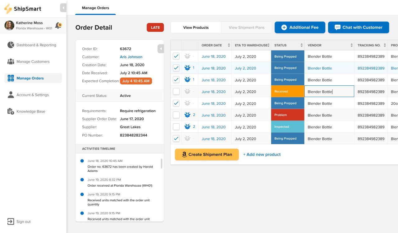 Prep & Delivery Tracking