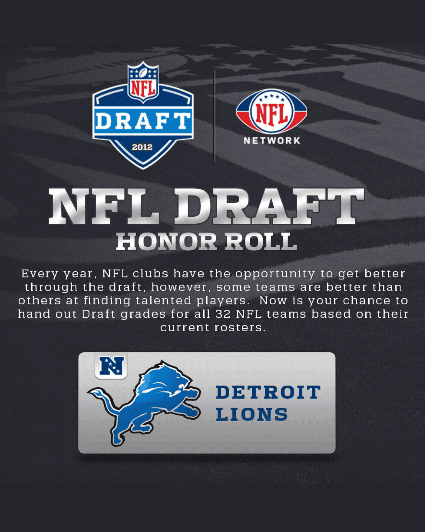NFL Draft Honor Roll