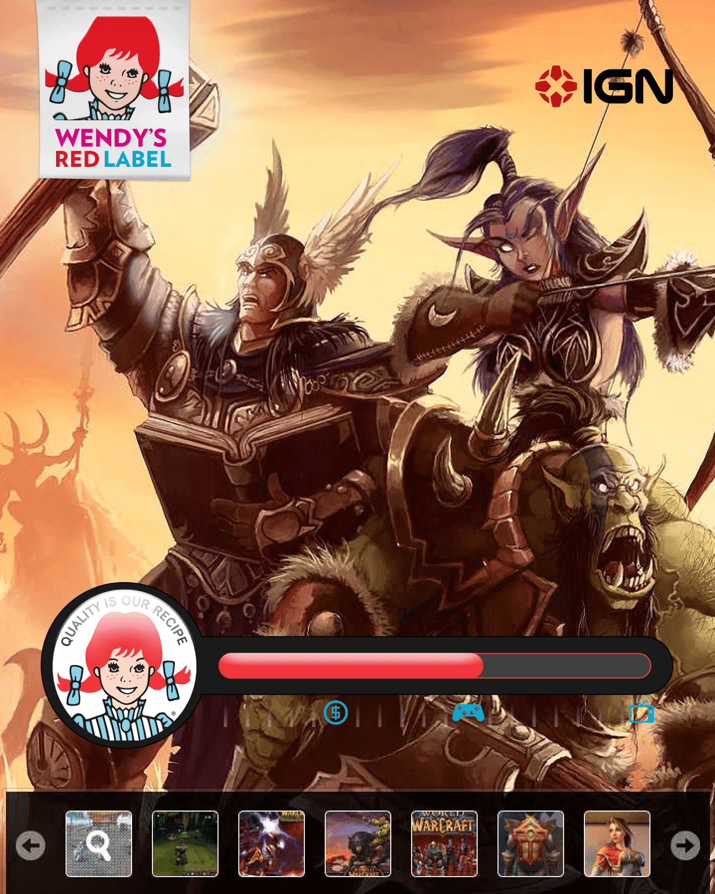 Wendy's Top Game Worlds