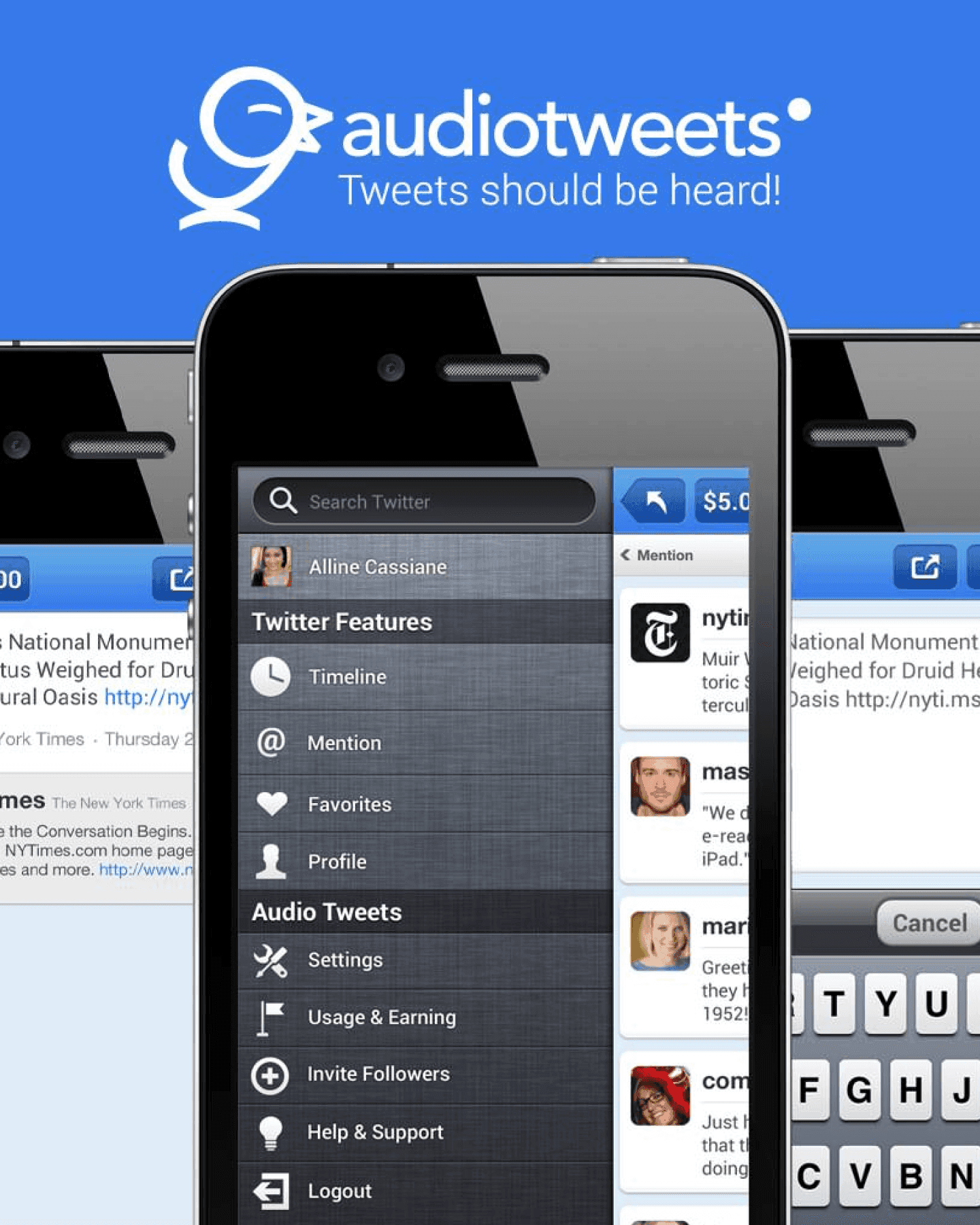 Audio Tweets