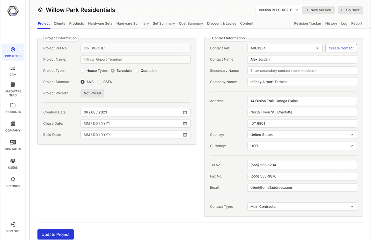 Door Scheduling Software