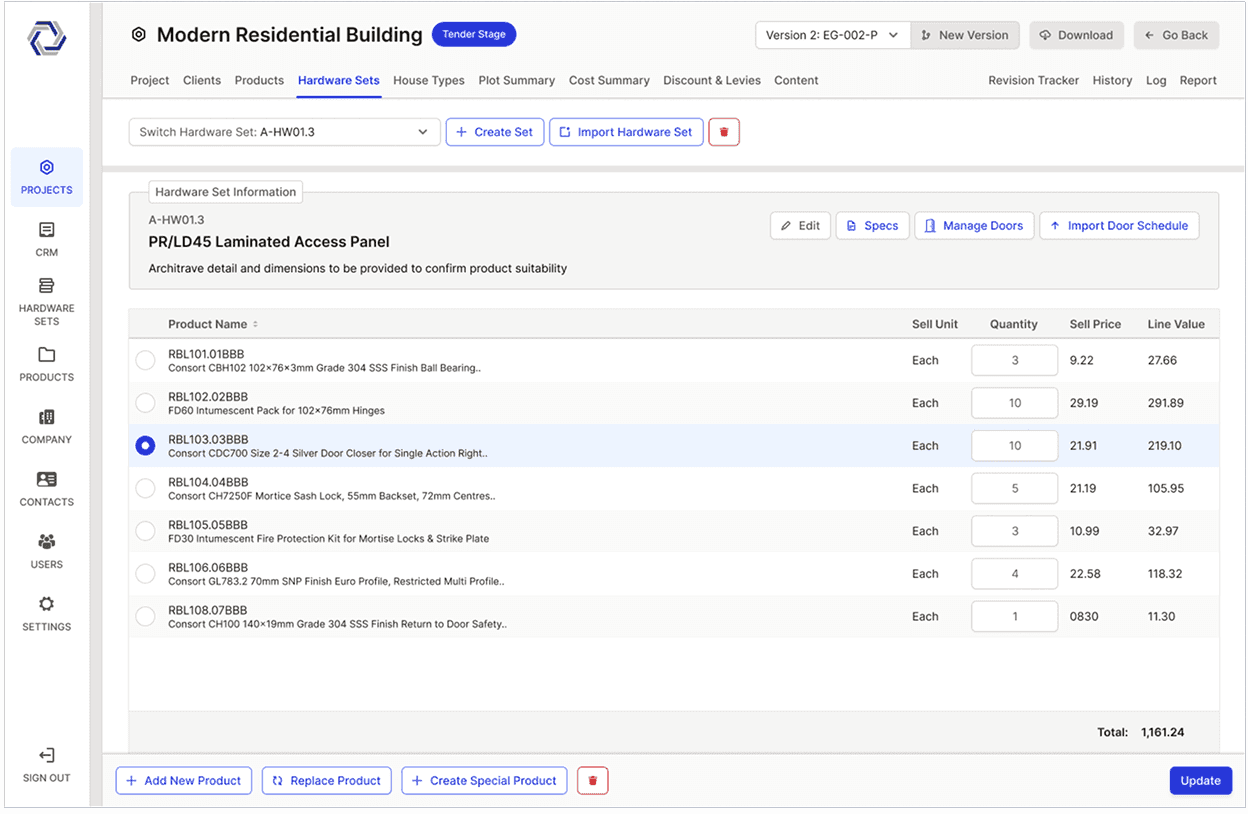 Door Scheduling Software