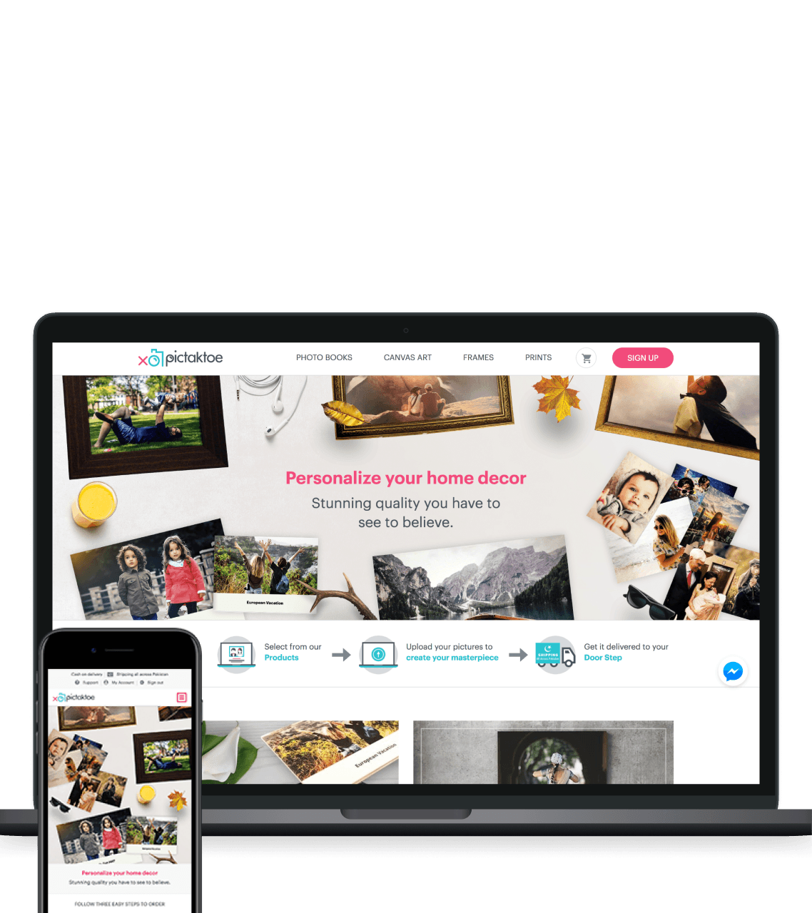 PicTakToe Photo Products