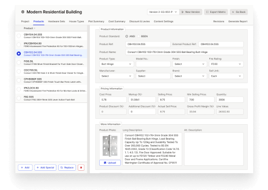 Streamlined Project and Catalog Management