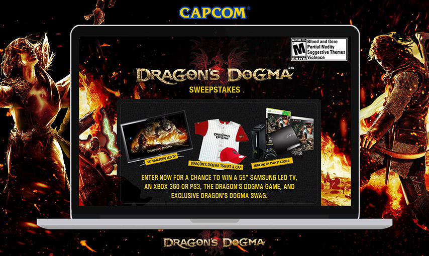 Capcom Sweepstakes App