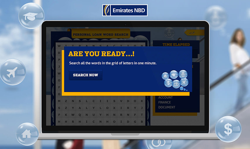 Emirates NBD Word Search