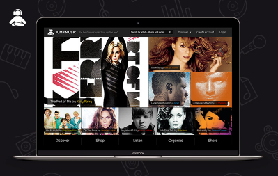 Jump Music Web Application