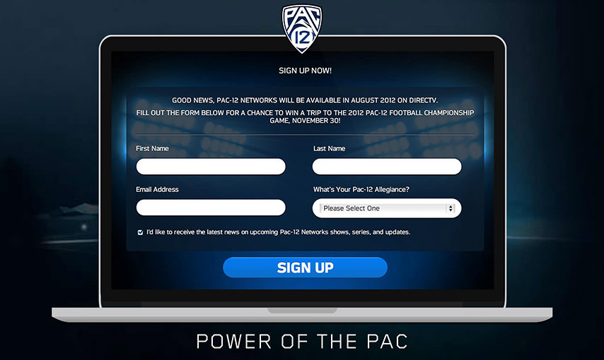 Pac-12 App