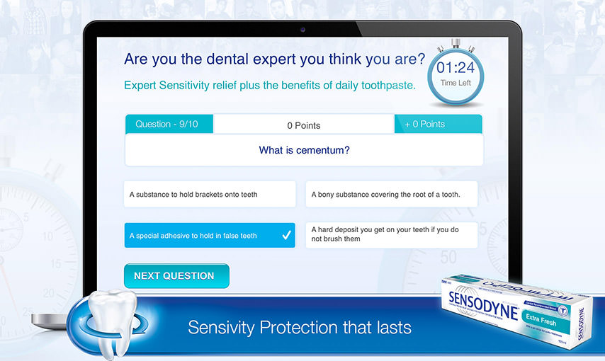 Sensodyne FB Application