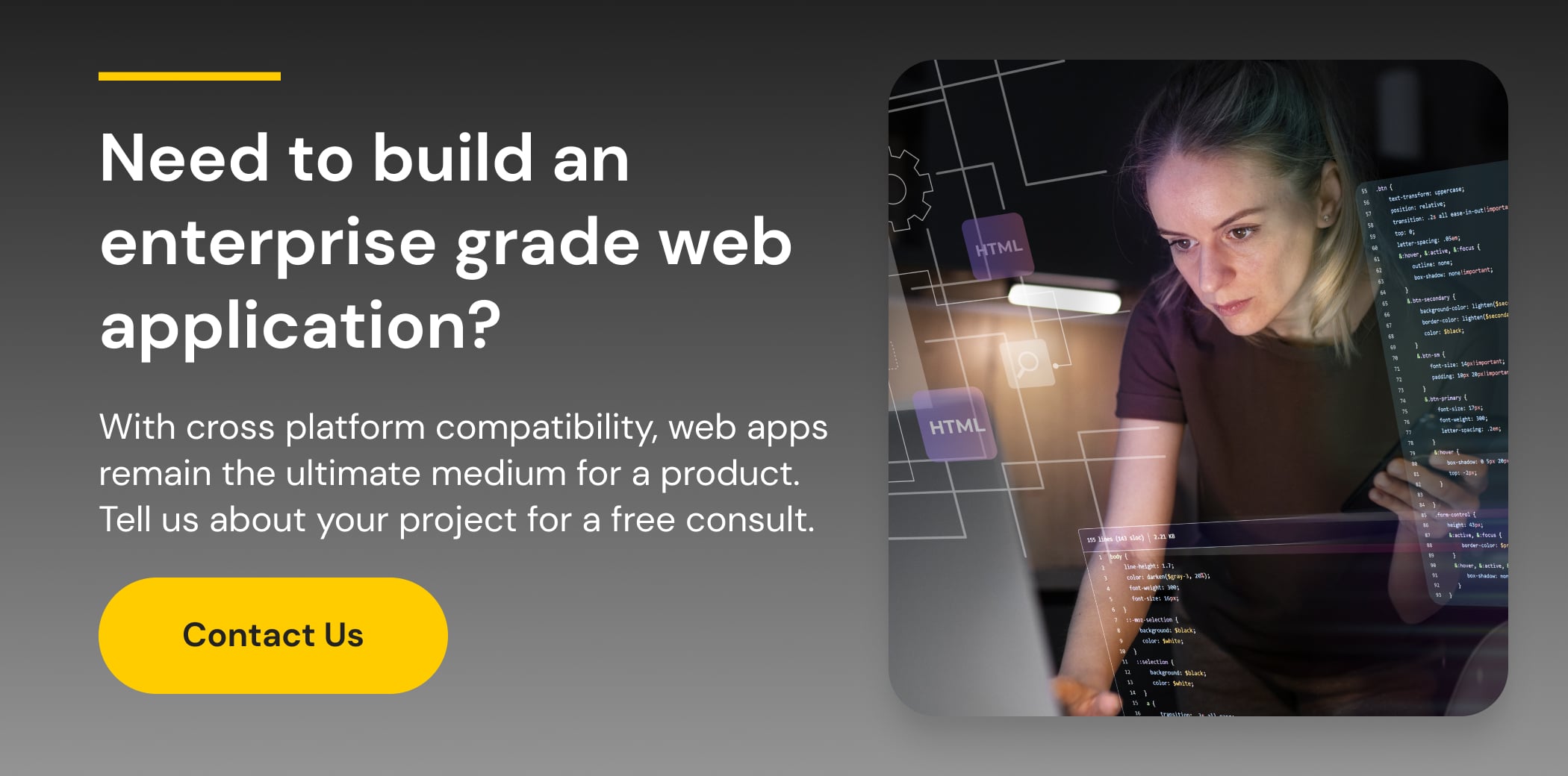 Need help with your Web App project? Contact Cygnis Media