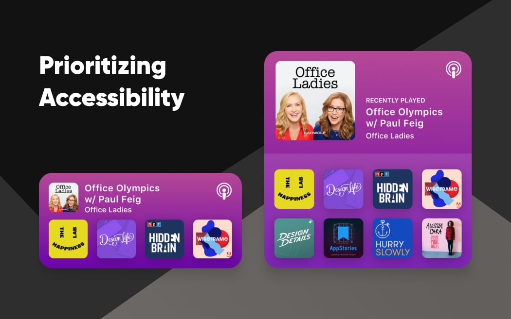 Prioritizing Accessibility in Widget Design