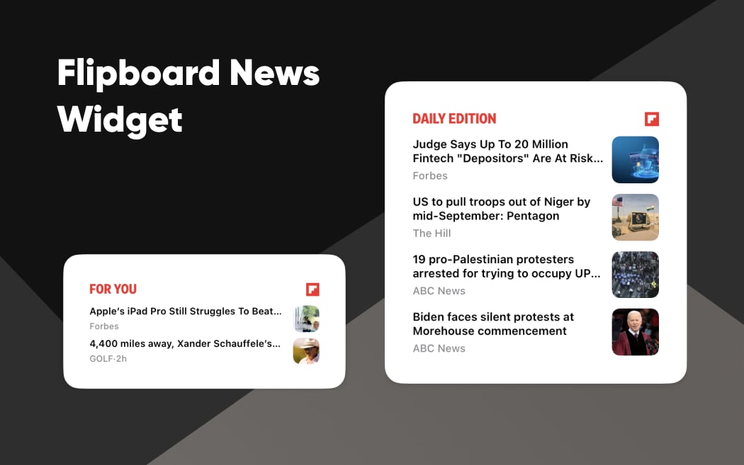 Flipboard News Widget