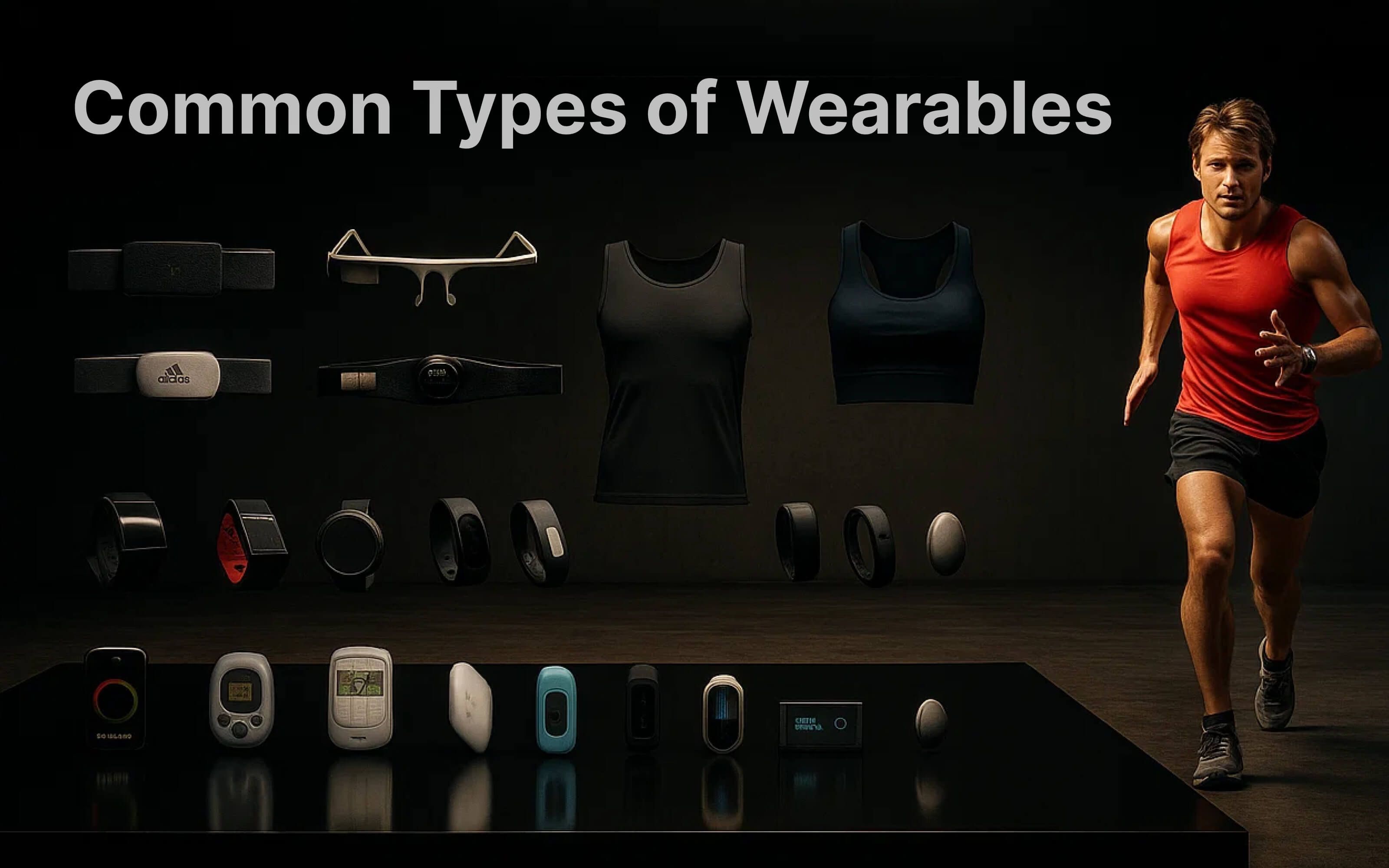 Common Types of Wearables (Fitness Trackers, Smartwatches, Medical-grade Devices)