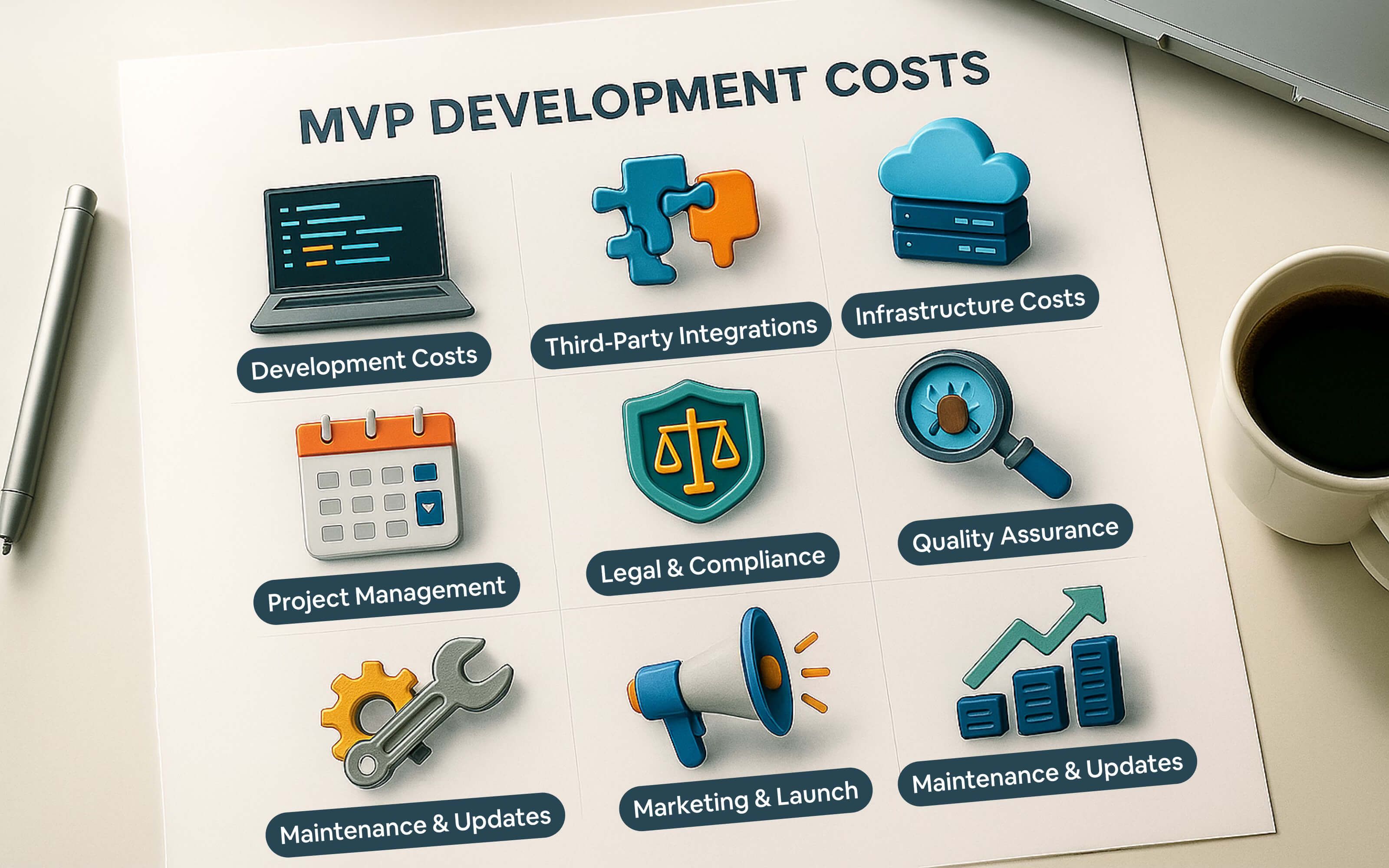 Costs to Consider in MVP Development