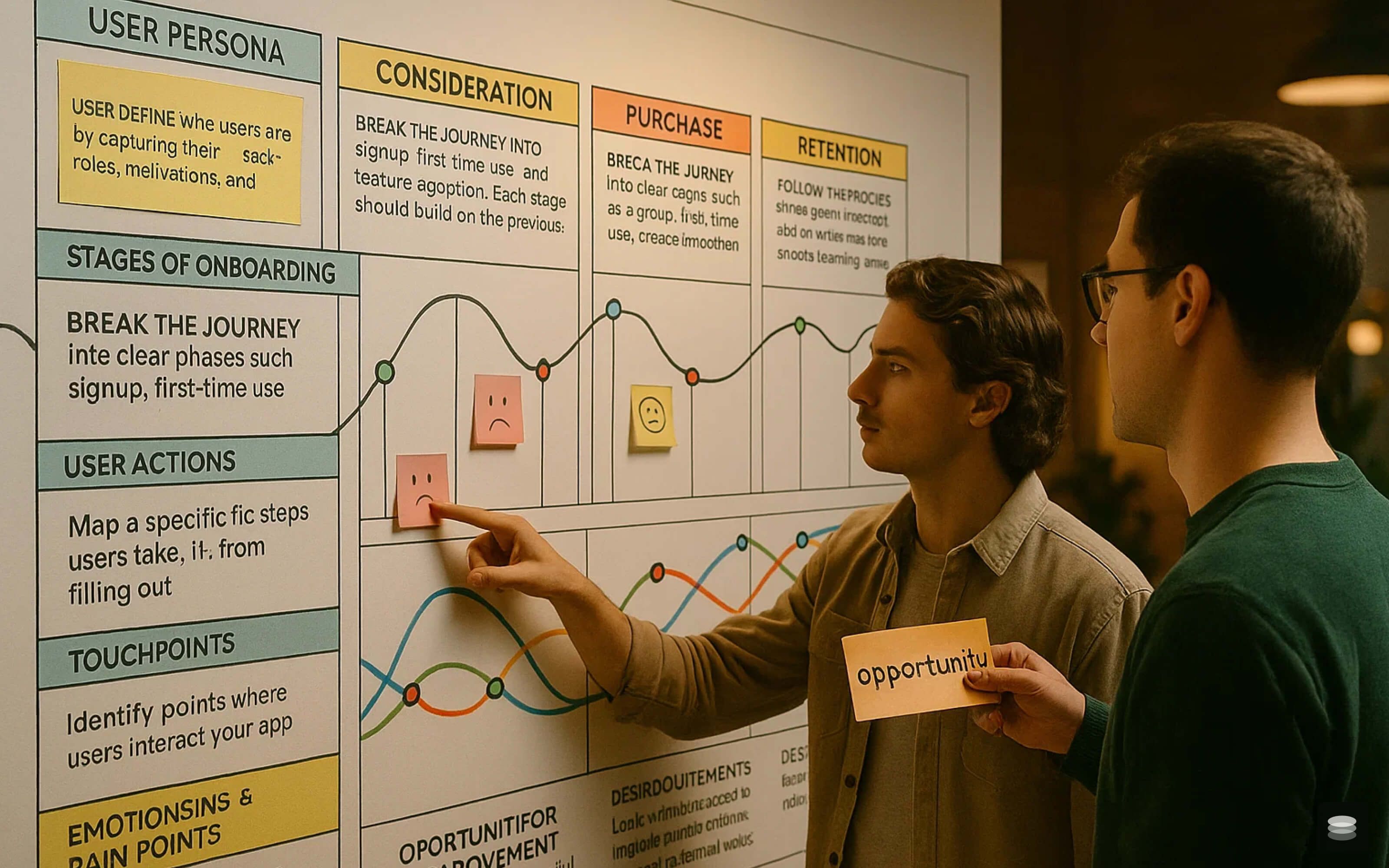 Role of User Journey Map in Web App Onboarding